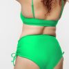 Kvinde Copenhagen Cartel Bikini Underdele | Wanita Hojtaljet Justerbar Bikini Underdel Earth