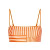 Kvinde Copenhagen Cartel Bikini Toppe | Mads Norgaard X Cc Sanur Vendbar Bikini Top Flame