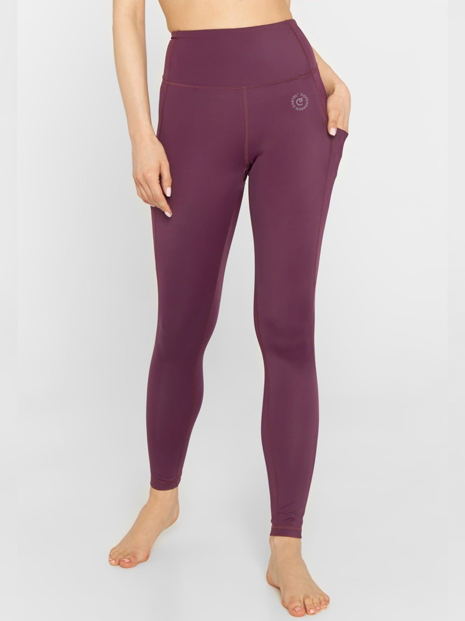 Kvinde Copenhagen Cartel Leggings | Power High-Waist Leggings Deep