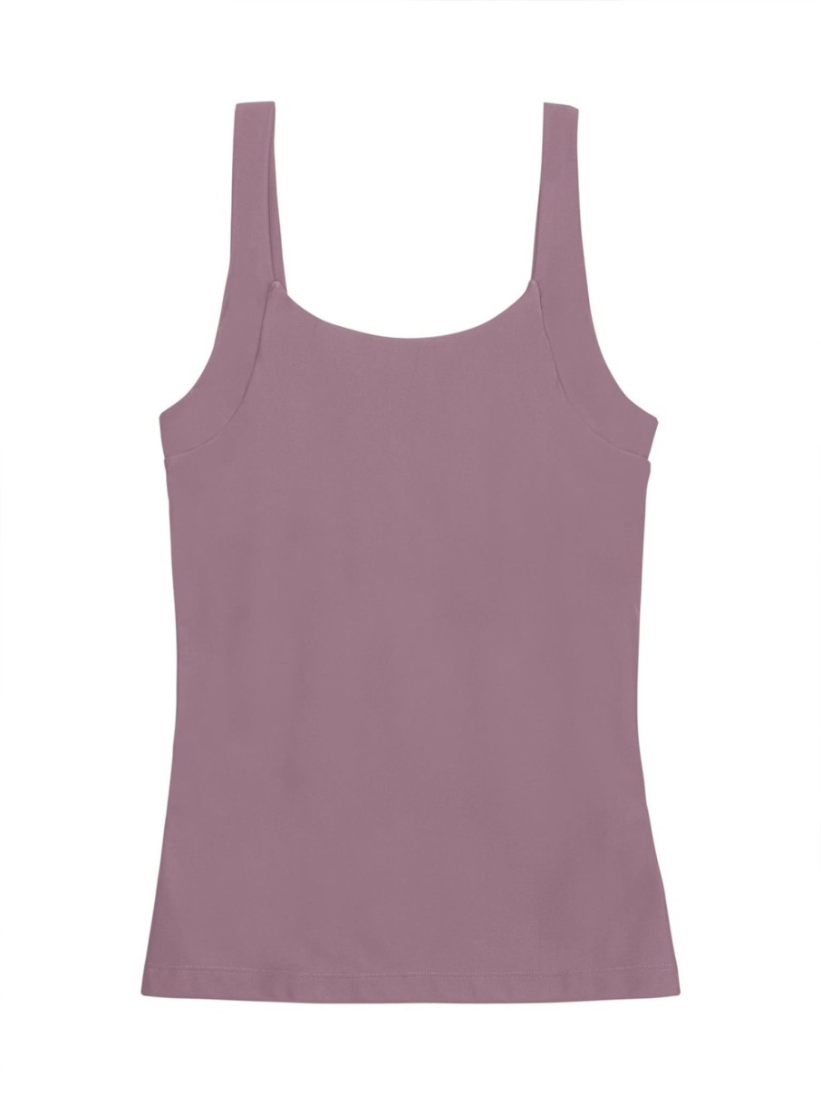 Kvinde Copenhagen Cartel Toppe | Move Bodyfit Top Plum