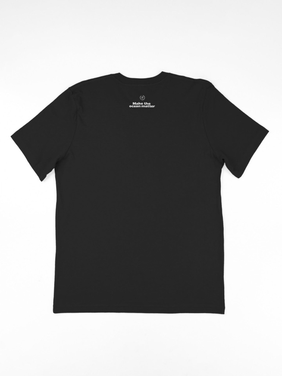 Kvinde Copenhagen Cartel Toppe | Okologisk Bomuld Unisex Logo T-Shirt Nero