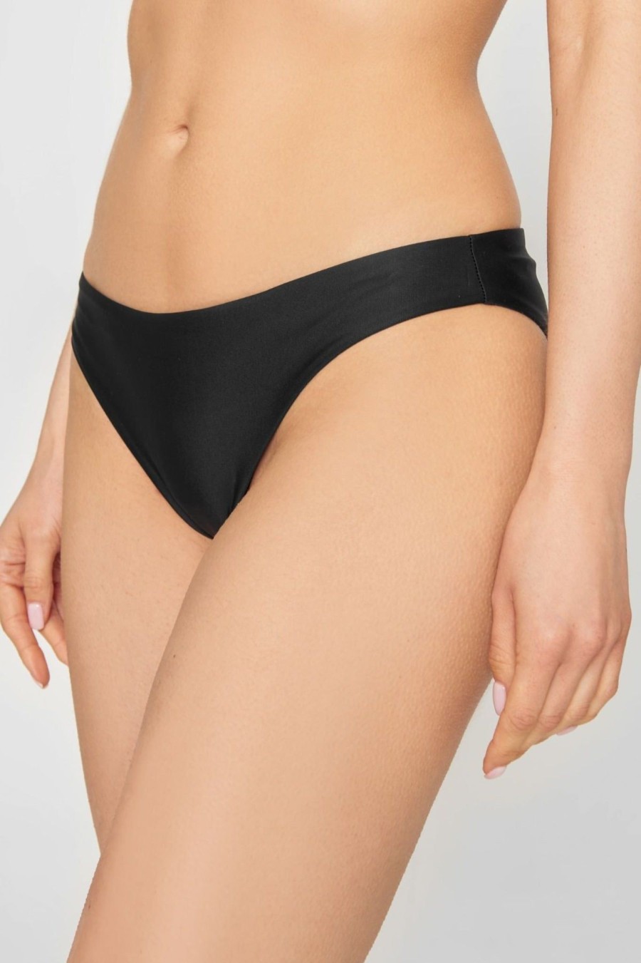 Kvinde Copenhagen Cartel Bikini Underdele | Batur Rynket Bikini Underdel Nero