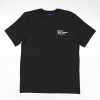 Mand Copenhagen Cartel | Okologisk Bomuld Unisex Ocean T-Shirt Nero