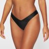 Kvinde Copenhagen Cartel Bikini Underdele | Canggu V-Form Bikini Underdel Nero