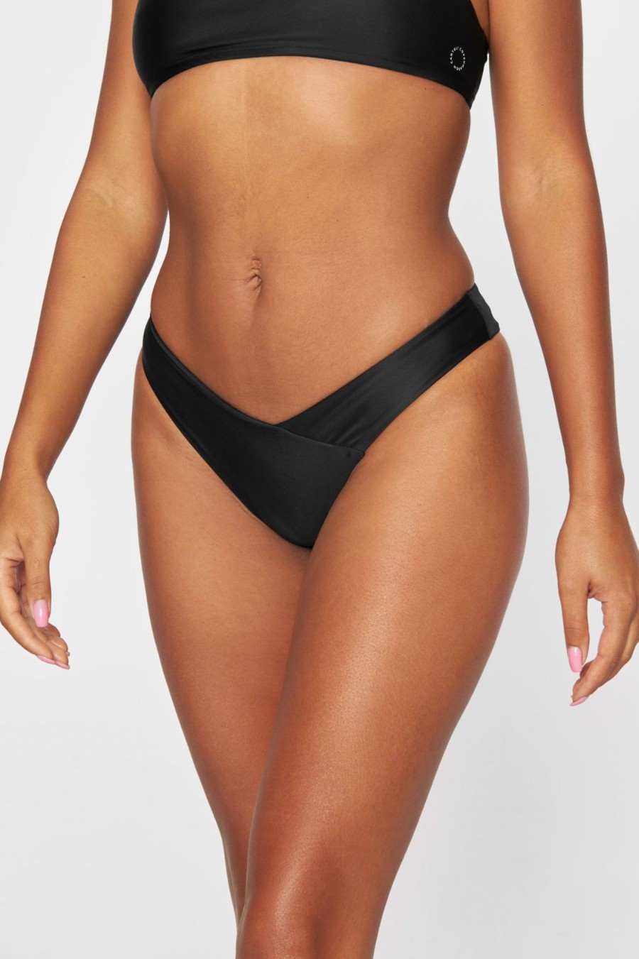 Kvinde Copenhagen Cartel Bikini Underdele | Canggu V-Form Bikini Underdel Nero