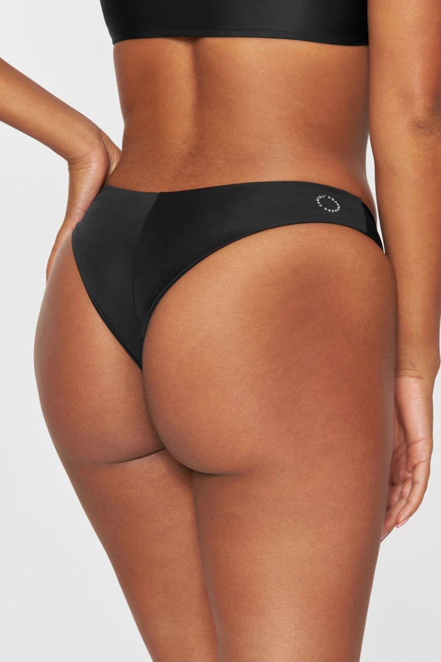 Kvinde Copenhagen Cartel Bikini Underdele | Canggu V-Form Bikini Underdel Nero