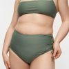 Kvinde Copenhagen Cartel Bikini Underdele | Wanita Hojtaljet Justerbar Bikini Underdel Army