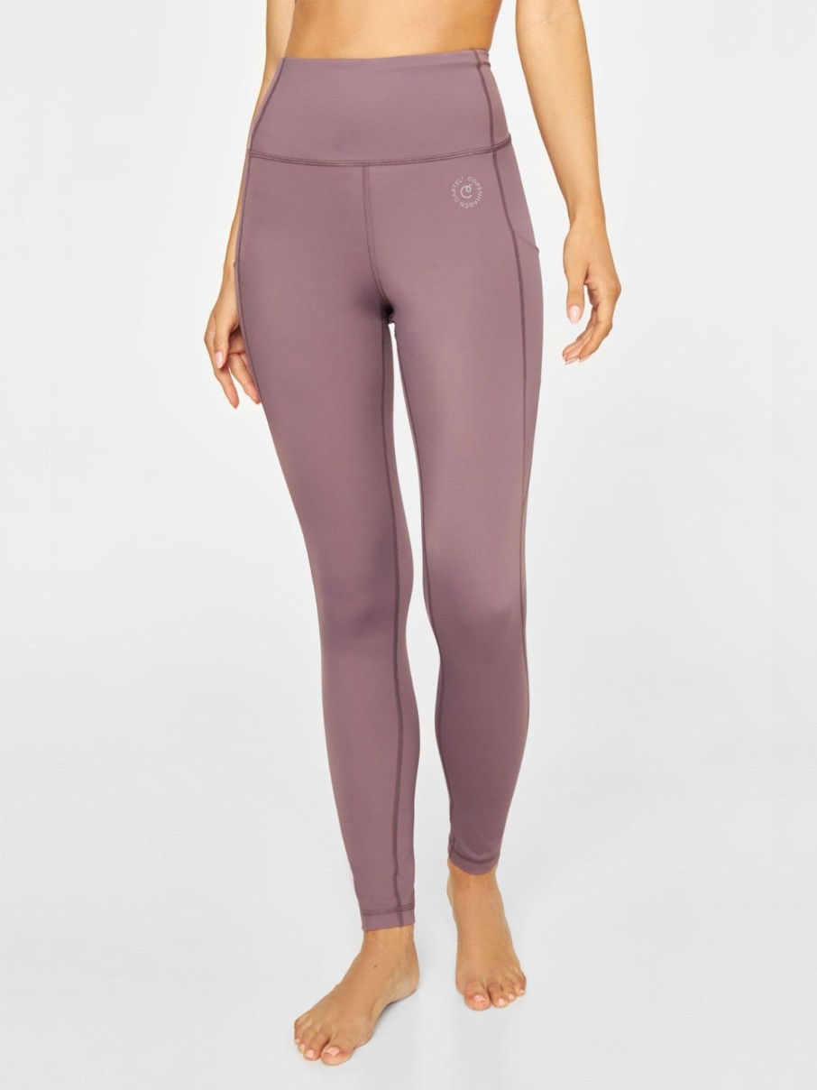 Kvinde Copenhagen Cartel Leggings | Power High-Waist Leggings Plum