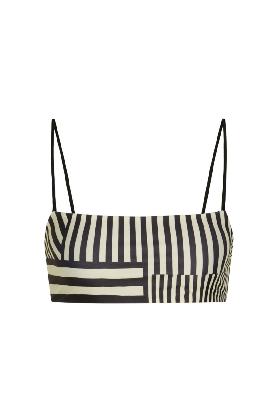 Kvinde Copenhagen Cartel Bikini Toppe | Mads Norgaard X Cc Sanur Vendbar Bikini Top Nero