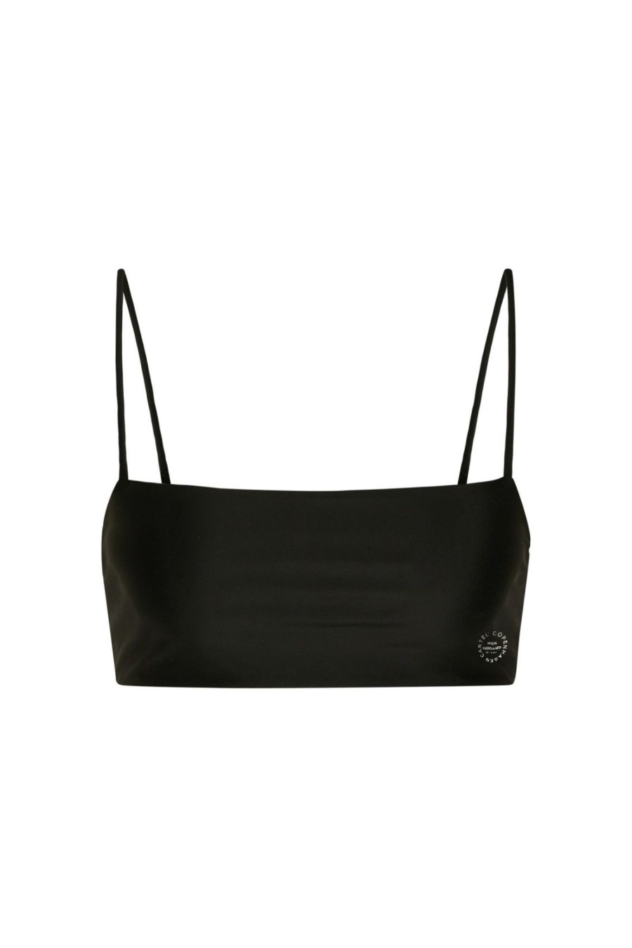 Kvinde Copenhagen Cartel Bikini Toppe | Mads Norgaard X Cc Sanur Vendbar Bikini Top Nero