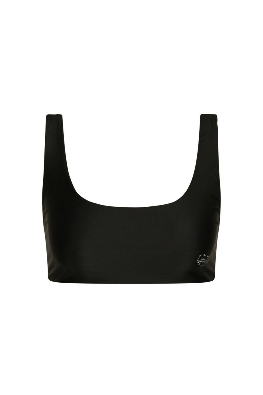 Kvinde Copenhagen Cartel Bikini Toppe | Mads Norgaard X Cc Agung Vendbar Bikini Top Nero